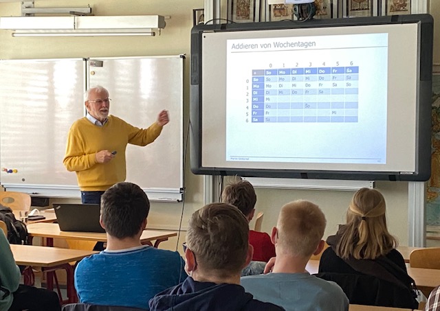 Prof. Dr. Martin Grötschel referiert über „Moderne Mathematik“