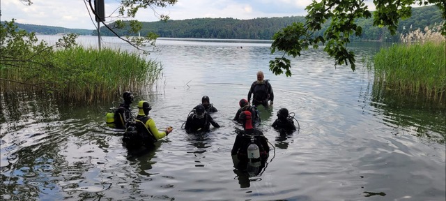 Tauchkurs im Werbellinsee