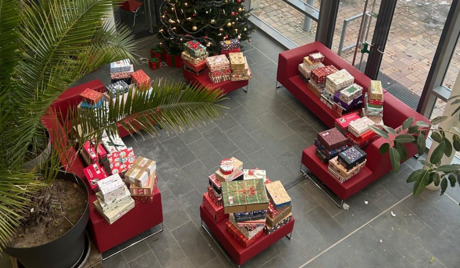 Weihnachten im Schuhkarton