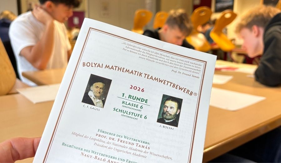 Bolyai-Wettbewerb: Sensationelles Ergebnis für ein Team der 10. Klasse